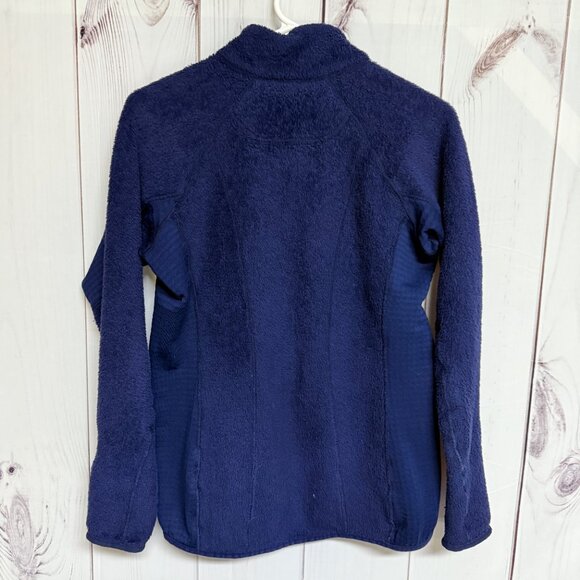 Patagonia Women’s R2 Jacket Medium Classic Navy Full Zip Fleece GUC - Picture 6 of 12